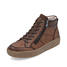 Remonte D2T70-24 Odeon Dark Tan Leather Tex Trainer Boots