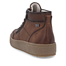 Remonte D2T70-24 Odeon Dark Tan Leather Tex Trainer Boots