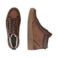 Remonte D2T70-24 Odeon Dark Tan Leather Tex Trainer Boots