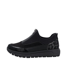 Remonte D2V01-04 Largo Black Zip Front trainers