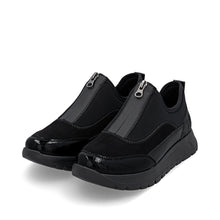 Remonte D2V01-04 Largo Black Zip Front trainers