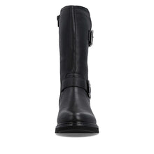 Remonte D3980-00 Castor Black Leather Mid Calf Tex Boots