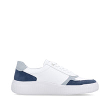 Remonte D3E05-80 Moreila Blue And White Combination Leather Trainers