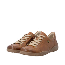 Remonte D3T00-24 Tan Leather Tex Trainers