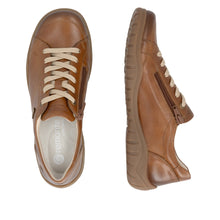 Remonte D3T00-24 Tan Leather Tex Trainers