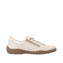 Remonte D3T00-60 Beige Leather Tex Trainers