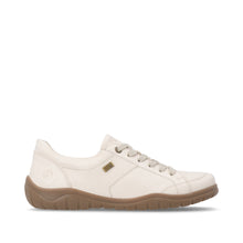 Remonte D3T00-60 Beige Leather Tex Trainers