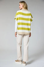 D.E.C.K By Decollage G005 Striped Cashmere Blend Collared Knitted Layering Top (3 Colours)