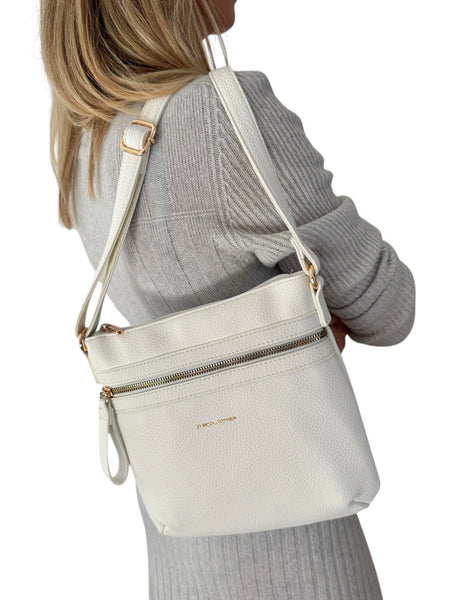 David Jones NV7015-1A Plain Crossbody Bag (6 Colours)