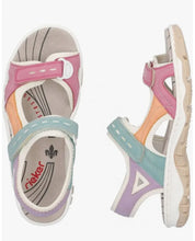 Rieker 68866-92 Multi-Coloured Walking Sandals