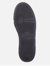 Rieker Evolution W0501-00 Crashlack Black Patent Leather Flatform Trainers