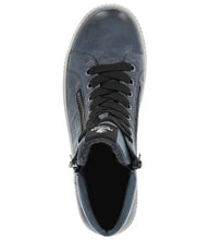 Remonte D0772-15 Ottawa Blue Leather Tex High Top Trainer Style Boots