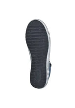 Remonte D0772-15 Ottawa Blue Leather Tex High Top Trainer Style Boots