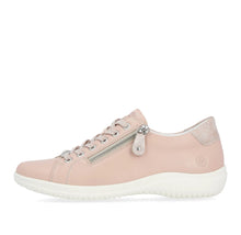 Remonte D1E03-31 Dusky Pink Leather Trainers