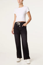Magic Wide Leg Stretchy Black denim Jeans