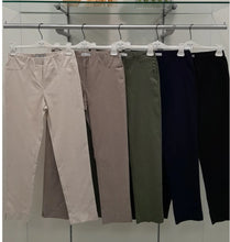 D.E.C.K By Decollage 72102 New Super Slimming Plain Stretchy Full Length Trousers (5 Colours)