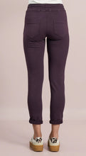 D.E.C.K By Decollage 814136 Plain Drawstring Waist Stretchy Joggers With Zip Pockets (7 Colours)