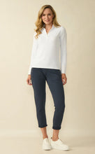 Deck By Decollage 82103 Plain Stretchy Collar & Cuff Shirt (2 Colours)