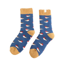 Miss Sparrow TSWO20 Winter Little Robins Socks (2 Colours)