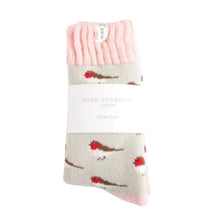 Miss Sparrow TSWO20 Winter Little Robins Socks (2 Colours)