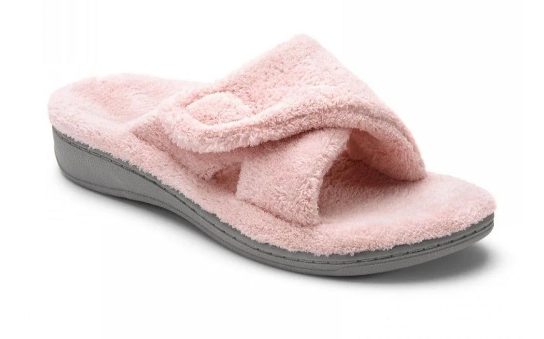 Vionic Relax Terry Pink Slippers