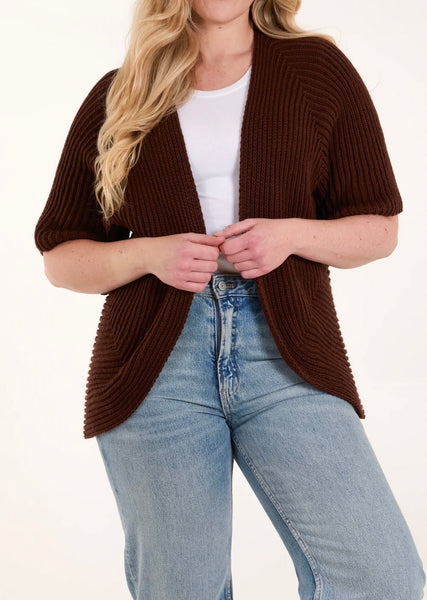 Knitted Kimono Style Cardigan (3 Colours)