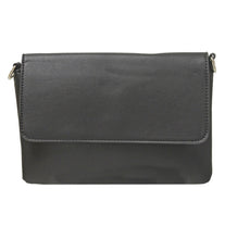 N.V Bags K816 Classic Small Flap Over Plain Handbag (9 Colours)