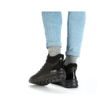Rieker Z0040-01 Korsika Black Trainer Style Ankle Boots