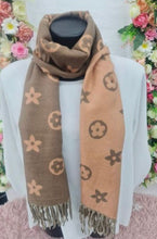 Designer Inspired Style Two Tone LV Scarf (4 Colours)
