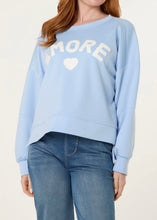 Amore Round Neck High Low Hem Sweatshirt Top (4 Colours)