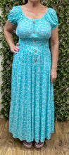 New Daisy Print Bardot Maxi Dress (3 Colours)