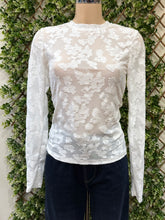 Stretchy Burnout Style Long Sleeve Top (3 Colours)