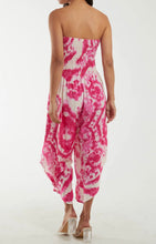 Tie Dye Shirred Strapless Jumpsuit (2 Colours)