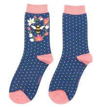 Miss Sparrow Bamboo Bumble Bee Wreath Socks (2 Colours)