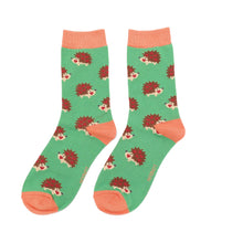 Miss Sparrow Bamboo Hearty Hedgehogs Socks (2 Colours)