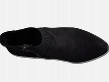Marco Tozzi 25392-41 Black Sock Block Heeled Ankle Boots