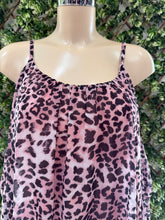 Toyah Leopard Print Cold Shoulder Chiffon Style Top (3 Colours)