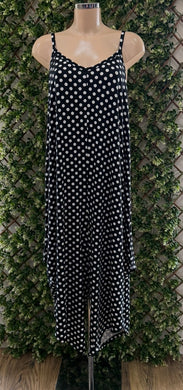 Print Slinky Parachute Style Jumpsuit (4 Colours)