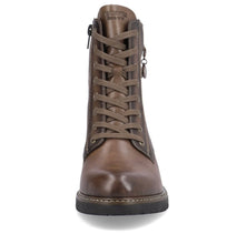 Remonte D1A70-22 Cristallino Elle Range Chestnut Block Heel Ankle Boots