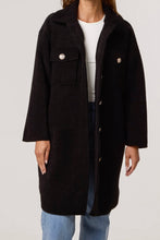 Plain Utility Style Longline Shacket Coat (2 Colours)