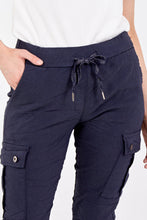 Magic Super Stretch Plain Cargo Style Trousers (4 Colours)