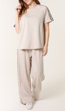 Leopard Print Side Stripe Co-ord Set (2 Colours)