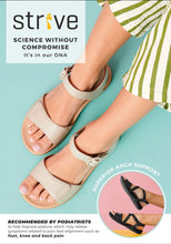 Strive Bay Leather Adjustable Arch Support Sandals (2 Colours)