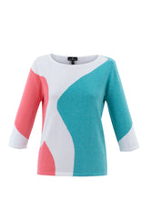 Marble 7449 Abstract Pattern Cotton Jumper (2 Colours)