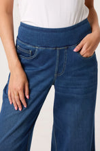 Magic Stretchy Wide Waistband Wide Leg Jeans