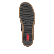 Rieker L7514-25 Brown And Leopard Print Detail Tex Trainer Boots
