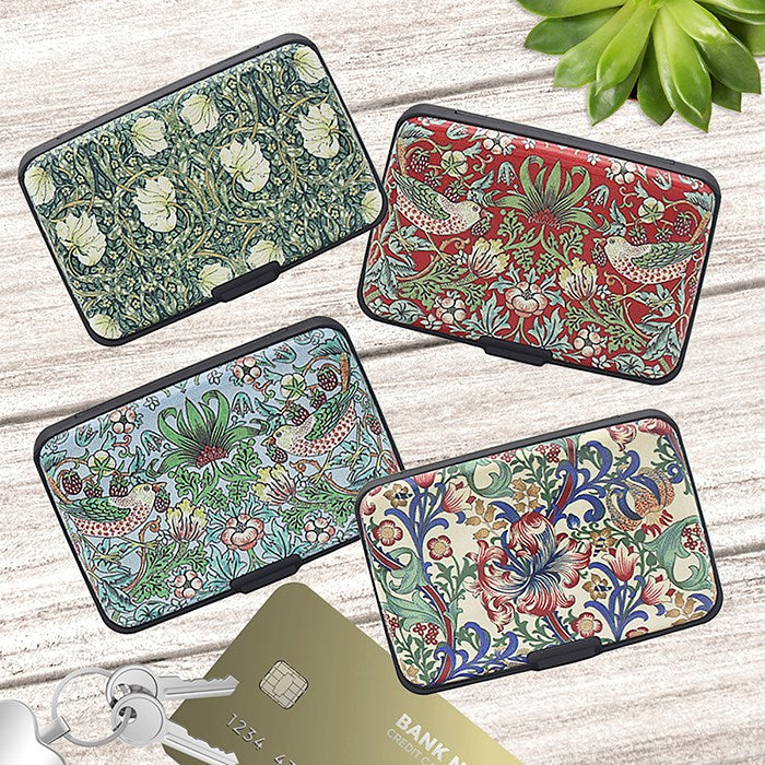 William Morris Credit Card Holders (4 Colours)