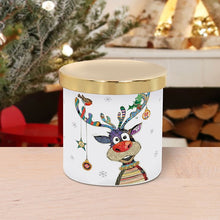Christmas Bug Art Cashmere & Silk Fragrance Candle (3 Designs)