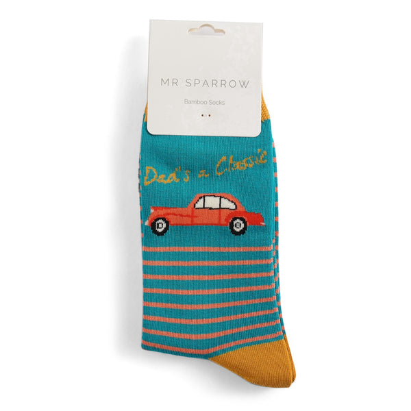 Mr Sparrow Bamboo Dad's Classic Socks (3 Colours)