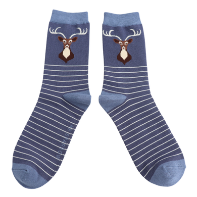 Mr Sparrow MR192 Stag Bamboo Socks (2 Colours)